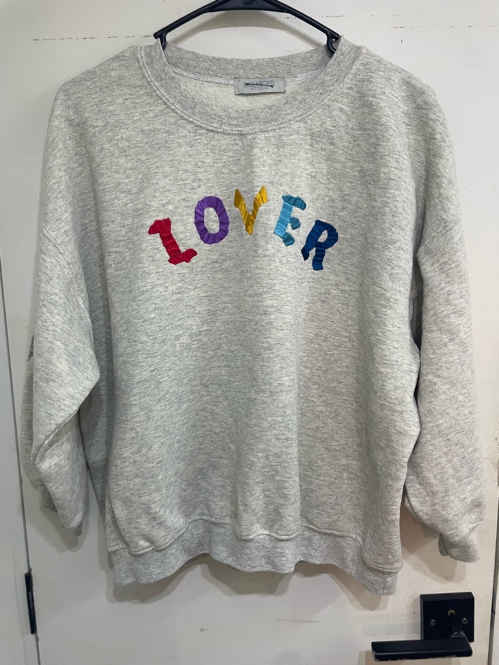 Free People Ragabond Puff Shorty Lover sweater hipster small